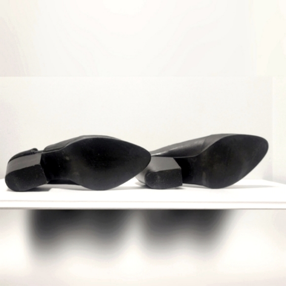 Leather Shellys London Anime Cutout Low Booties 7.5 US - Picture 9 of 11